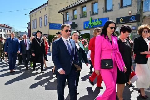 Uroczystości majowe w Brzesku
