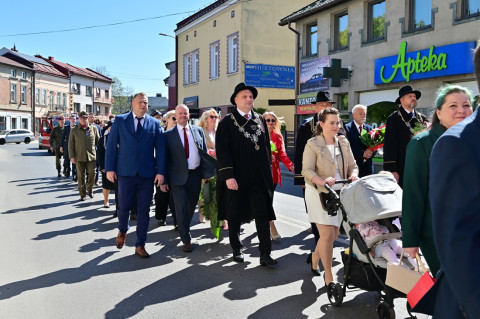 Uroczystości majowe w Brzesku