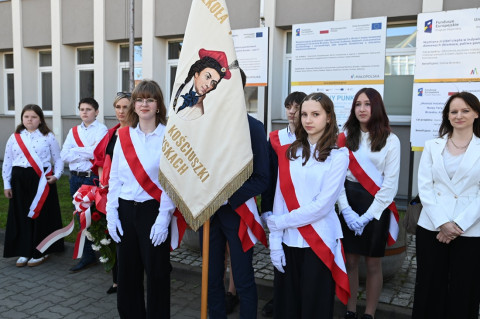 Uroczystości majowe w Brzesku