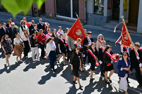 Uroczystości majowe w Brzesku