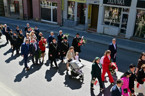 Uroczystości majowe w Brzesku