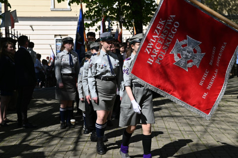 Uroczystości majowe w Brzesku
