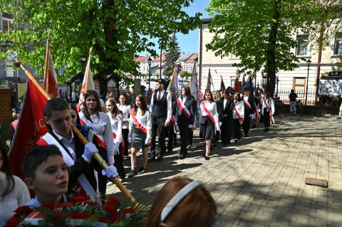 Uroczystości majowe w Brzesku