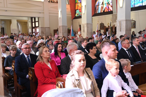 Uroczystości majowe w Brzesku