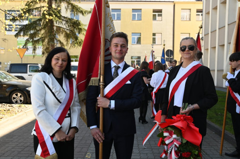 Uroczystości majowe w Brzesku