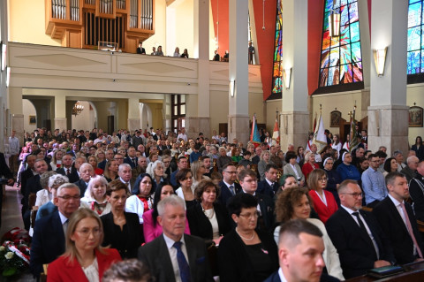 Uroczystości majowe w Brzesku