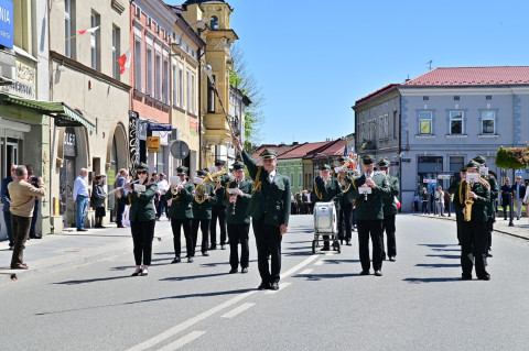 Uroczystości majowe w Brzesku