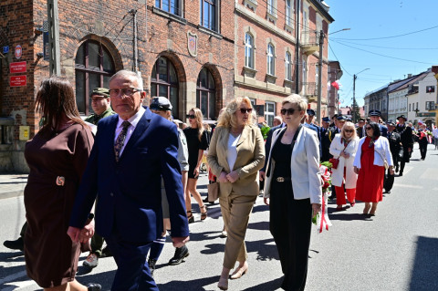 Uroczystości majowe w Brzesku