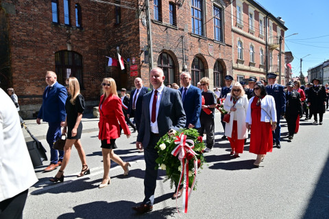 Uroczystości majowe w Brzesku