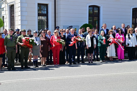 Uroczystości majowe w Brzesku