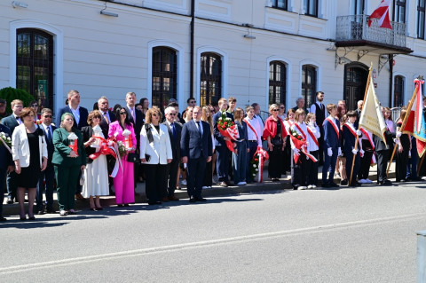Uroczystości majowe w Brzesku