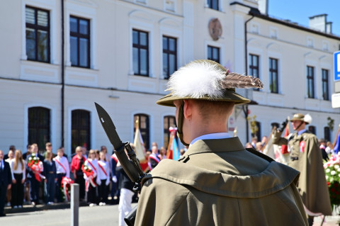 Uroczystości majowe w Brzesku