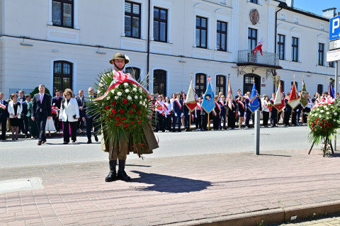 Uroczystości majowe w Brzesku