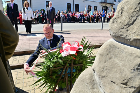 Uroczystości majowe w Brzesku