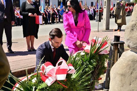 Uroczystości majowe w Brzesku