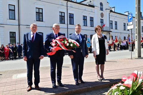 Uroczystości majowe w Brzesku