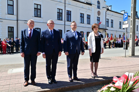 Uroczystości majowe w Brzesku