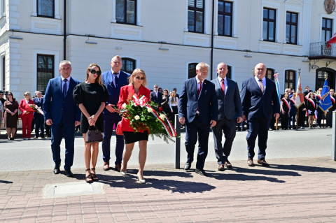 Uroczystości majowe w Brzesku