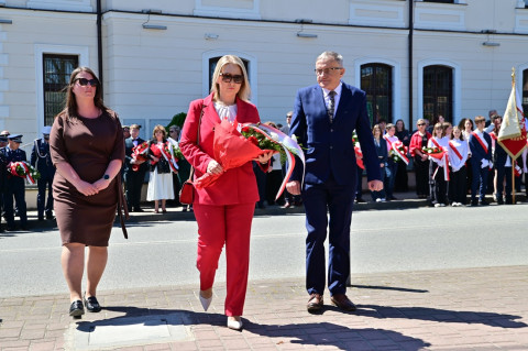 Uroczystości majowe w Brzesku