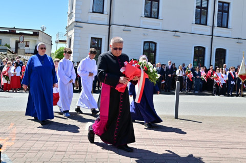 Uroczystości majowe w Brzesku