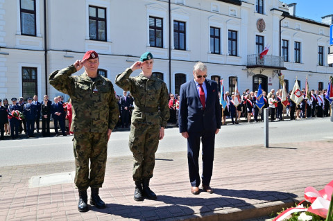 Uroczystości majowe w Brzesku