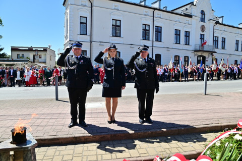 Uroczystości majowe w Brzesku