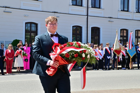 Uroczystości majowe w Brzesku