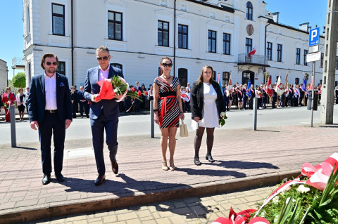 Uroczystości majowe w Brzesku