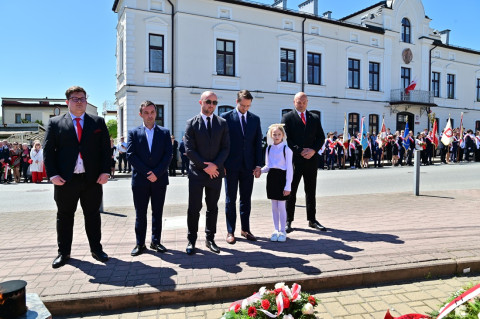 Uroczystości majowe w Brzesku