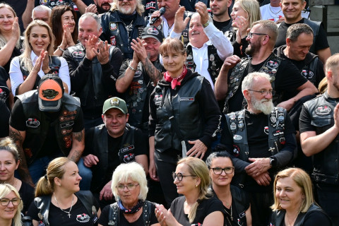 Motocykliści znów pomagają