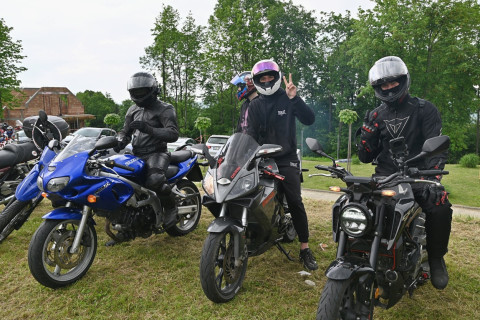 Motocykliści znów pomagają