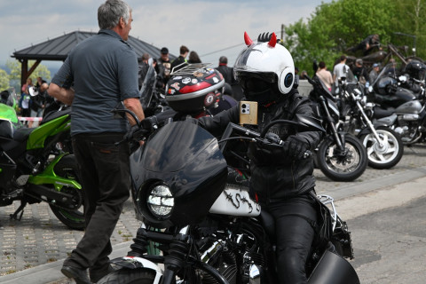 Motocykliści znów pomagają