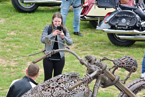 Motocykliści znów pomagają