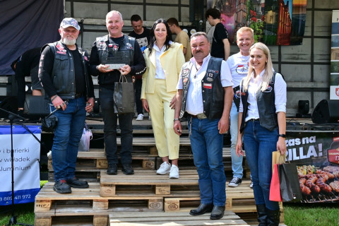 Motocykliści znów pomagają