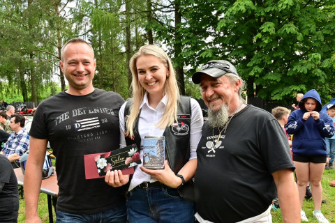 Motocykliści znów pomagają