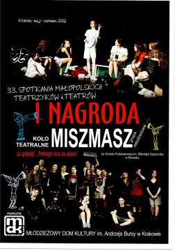 Sukces grupy teatralnej MISZMASZ w Krakowie