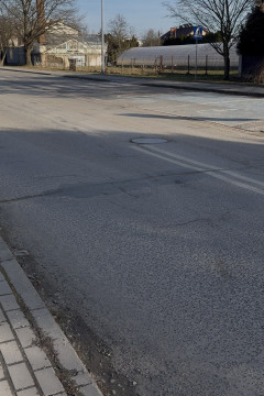 Powstańców Warszawy tuż przed remontem