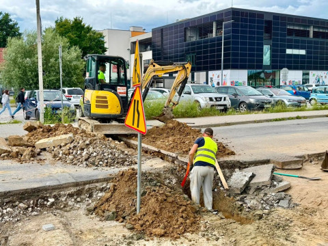 Gibałówka i Powstańców Warszawy w remoncie