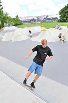 Wakacyjne warsztaty na skateparku