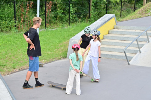 Wakacyjne warsztaty na skateparku