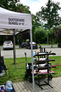 Wakacyjne warsztaty na skateparku