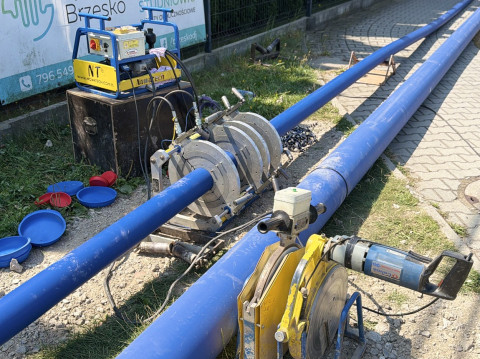 Przewiert pod potokiem Grodna usprawni pracę strażaków