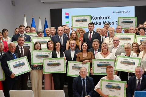 Jadowniki wsród Najpiekniejszych Małopolskich Wsi