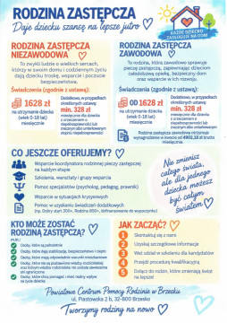 „Zostań Rodziną Zastępczą” - PCPR zapraszan an dzień otwarty
