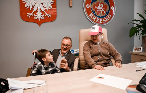 Wyjątkowi goście w magistracie