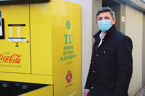 Pierwszy recyklomat w Brzesku