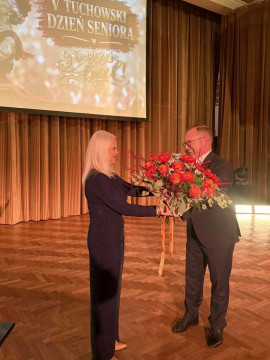 Brzescy seniorzy z delegacją w Tuchowie