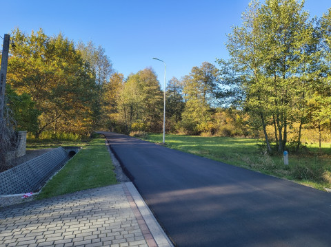 Prace drogowe w Buczu na ukończeniu
