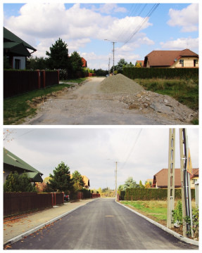 Koniec prac na ulicy Wakacyjnej