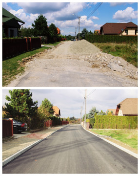Koniec prac na ulicy Wakacyjnej